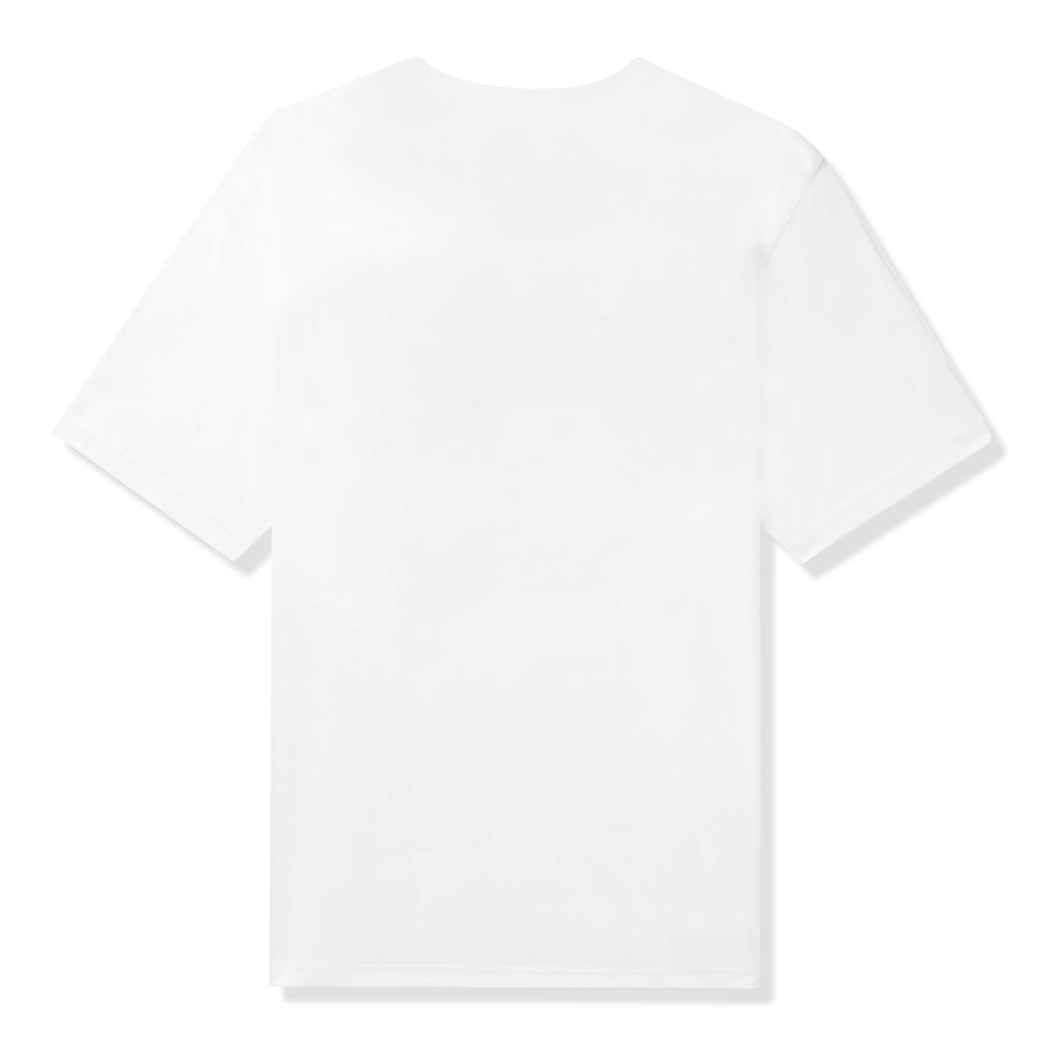 Image of Burberry Letchford Logo White T Shirt