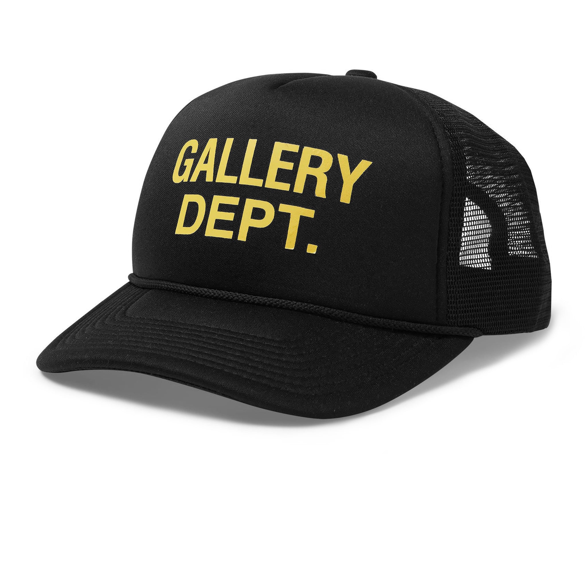 GALLERY DEPT. Printed Two-Tone Twill and Mesh Trucker Cap for Men