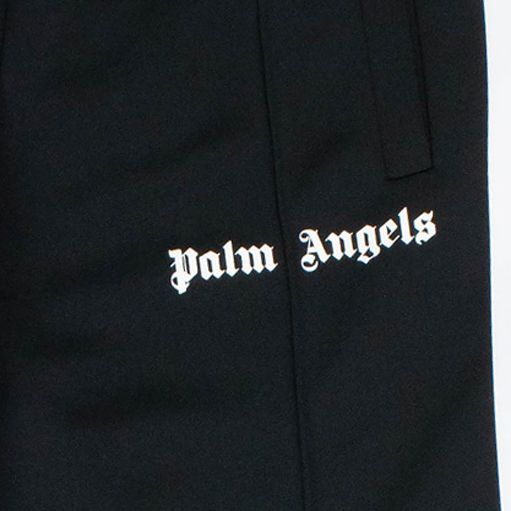 Palm Angels Logo Hotel Slippers Cotton-Blend